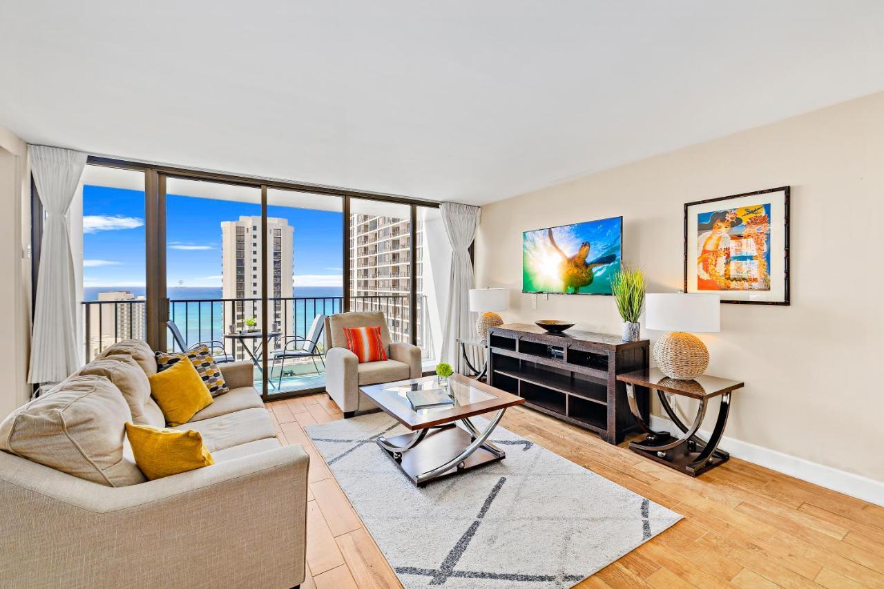 Waikiki Banyan 1Br With Great Ocean Views, Steps To Beach & Parking! Honolulu Exterior foto