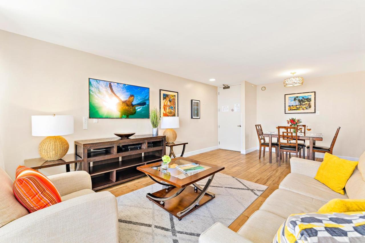 Waikiki Banyan 1Br With Great Ocean Views, Steps To Beach & Parking! Honolulu Exterior foto