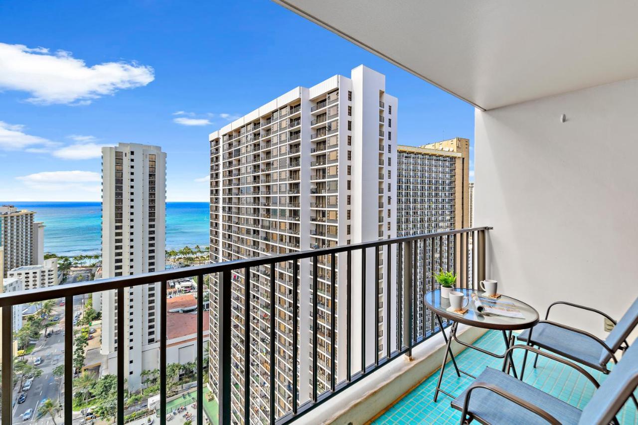 Waikiki Banyan 1Br With Great Ocean Views, Steps To Beach & Parking! Honolulu Exterior foto